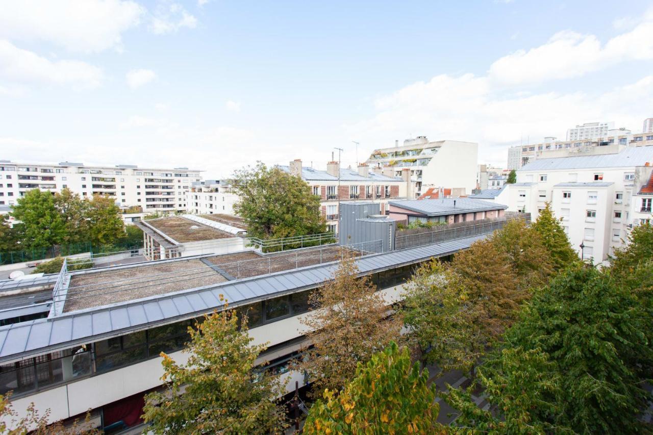 Ferienwohnung Cosy Apt With Balcony Near Buttes Chaumont Paris Exterior foto